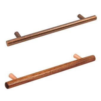 Copper Kitchen Cupboard T-Bar Pulls