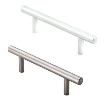 Silver Cabinet T-Bar Pulls