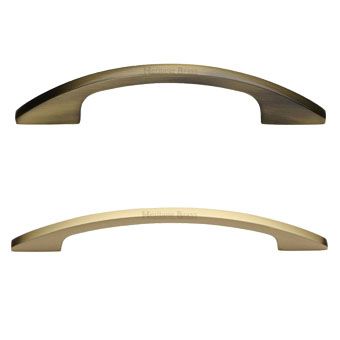 Brass Bow Kitchen Cupboard Handles
