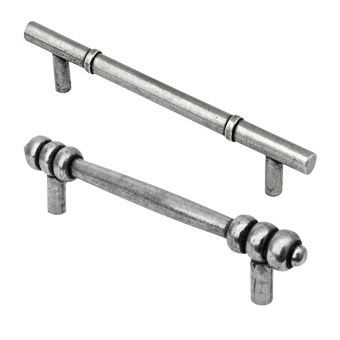 Silver Kitchen Cupboard T-Bar Pulls