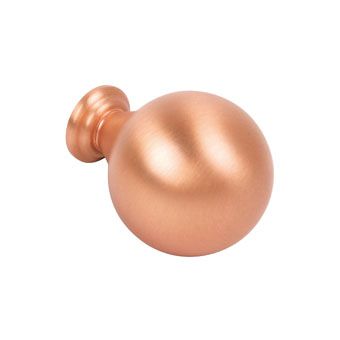 Copper Ball Kitchen Cupboard Knobs