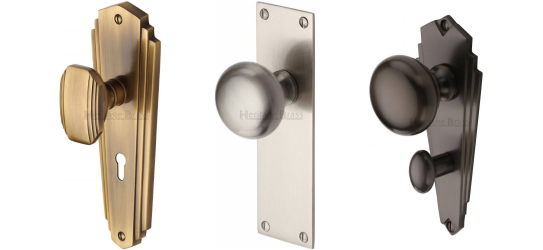Door Knobs on a Backplate