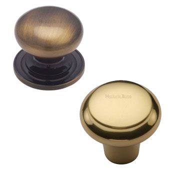 Brass Mushroom Kitchen Cupboard Knobs