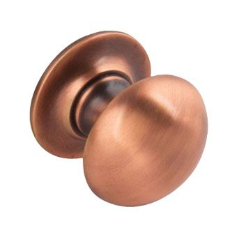 Copper Mushroom Kitchen Cupboard Knobs