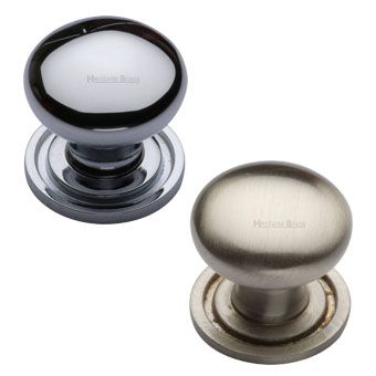 Silver Mushroom Kitchen Cupboard Knobs