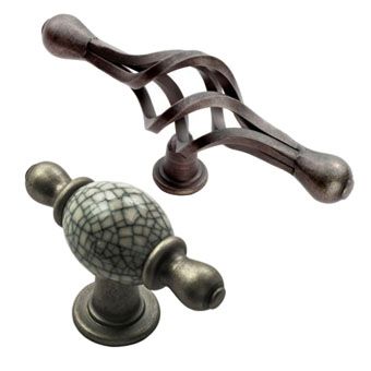 Silver T-Shape Kitchen Cupboard Knobs
