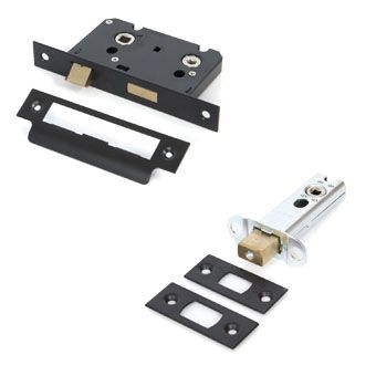 Black Bathroom Door Locks