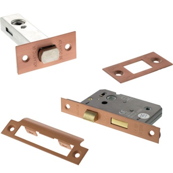 Copper Bathroom Locks