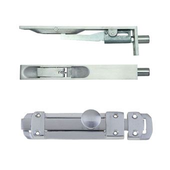 Silver Door Bolts