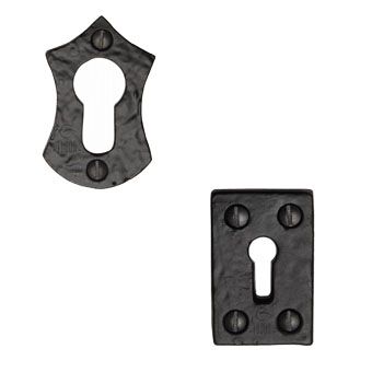 Black Door Escutcheons