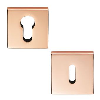 Copper Door Escutcheons