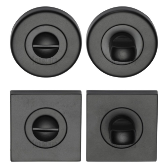 Black Door Thumb Turns