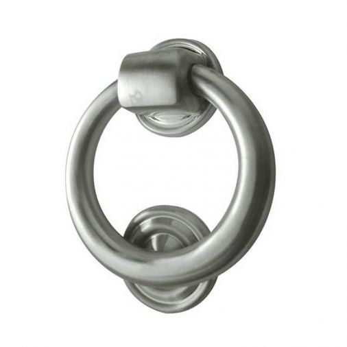 Brushed Metal Front Door Knockers